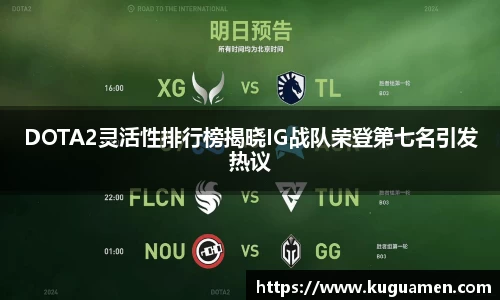 DOTA2灵活性排行榜揭晓IG战队荣登第七名引发热议